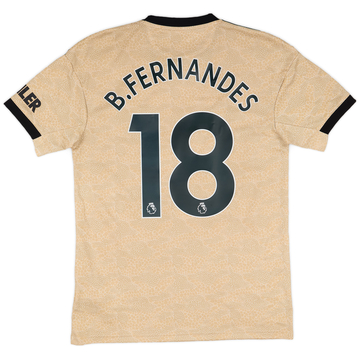 2019-20 Manchester United Away Shirt B. Fernandes #18 - 8/10 - (S)