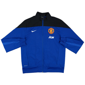 2013-14 Manchester United Nike Track Jacket - 8/10 - (M)
