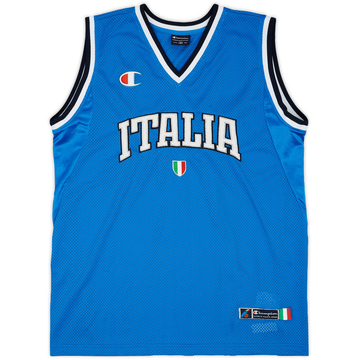 2005-08 Italy National Team Champion Home Jersey - 9/10 - (M)