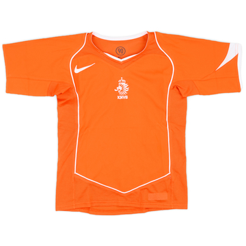 2004-06 Netherlands Home Shirt - 10/10 - (XS.Boys)
