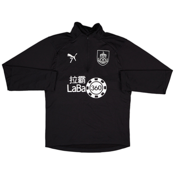 2018-19 Burnley Player Issue Puma 1/4 Zip Drill Top #7 - 9/10 - (S)