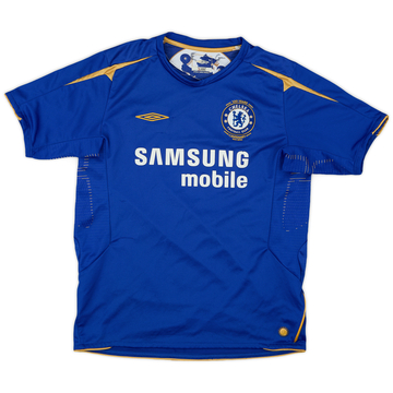 2005-06 Chelsea Centenary Home Shirt - 6/10 - (L.Boys)