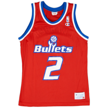 1994-95 Washington Bullets C.Webber #2 Champion Away Jersey - 9/10 - (L)