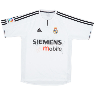 2003-04 Real Madrid Home Shirt - 3/10 - (S)