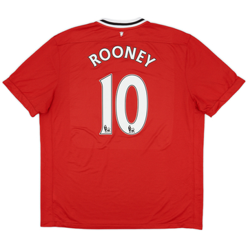 2011-12 Manchester United Home Shirt Rooney #10 - 5/10 - (XXL)