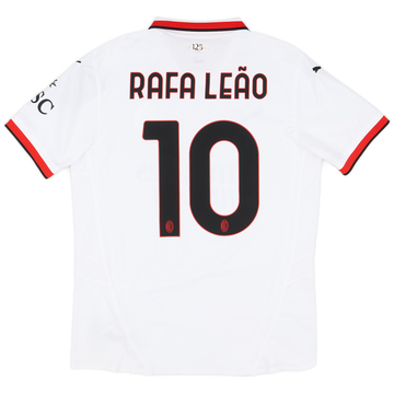 2024-25 AC Milan Authentic Away Shirt Rafa Leao #10