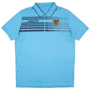 2013-14 Leeds Macron 1/4 Zip Polo Shirt - 6/10 - (XXL)