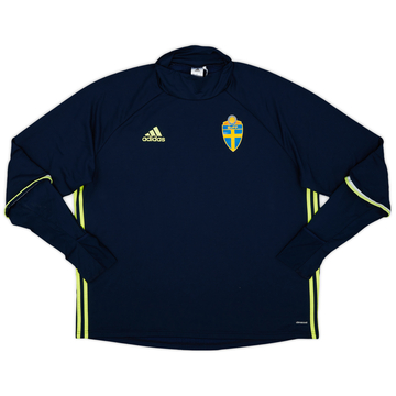 2015-16 Sweden adidas Drill Top - 8/10 - (XXL)