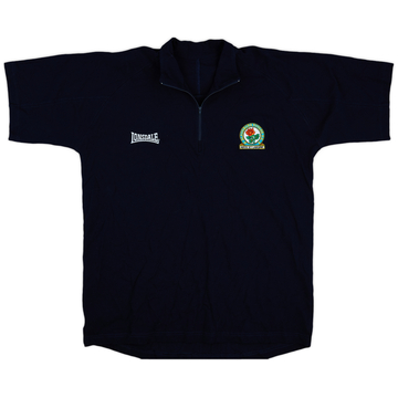 2004-05 Blackburn Lonsdale 1/4 Zip Polo Shirt - 8/10 - (XL)