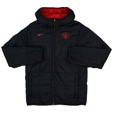 2011-12 Manchester United Nike Bench Coat - 7/10 - (L)