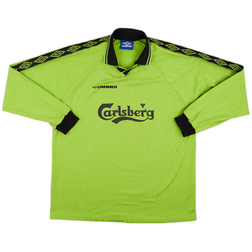 1990s Umbro Template L/S Shirt #15 - 9/10 - (XL)