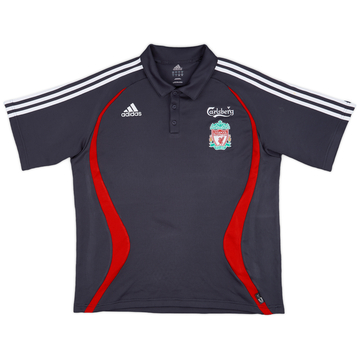2006-07 Liverpool adidas Polo Shirt - 7/10 - (L)