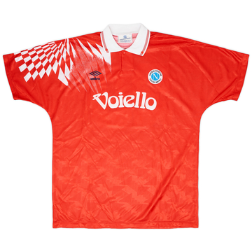 1991-93 Napoli Match Issue Third Shirt #20