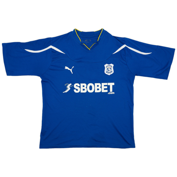 2010-11 Cardiff Home Shirt - 5/10 - (XL)