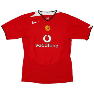 2004-06 Manchester United Home Shirt - 6/10 - (XL.Boys)