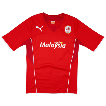 2013-14 Cardiff Home Shirt - 6/10 - (S)