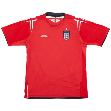 2004-06 England Away Shirt - 8/10 - (XL.Boys)
