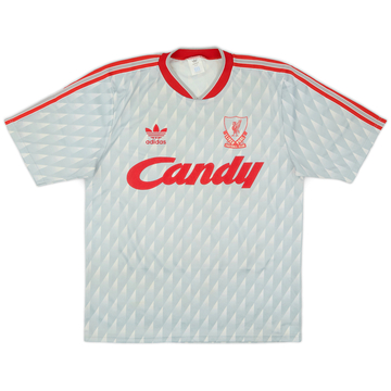 1989-91 Liverpool Away Shirt - 6/10 - (M/L)