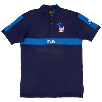 1999-00 Italy Kappa Polo Shirt - 5/10 - (XL)