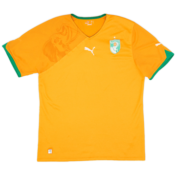 2010-11 Ivory Coast Home Shirt - 7/10 - (L)