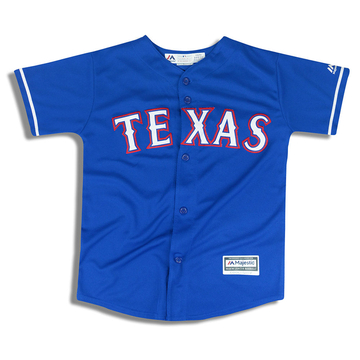 2014-15 Texas Rangers Fielder #84 Majestic Cool Base Jersey (Alternate) Y