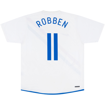 2006-08 Netherlands Away Shirt Robben #11VS