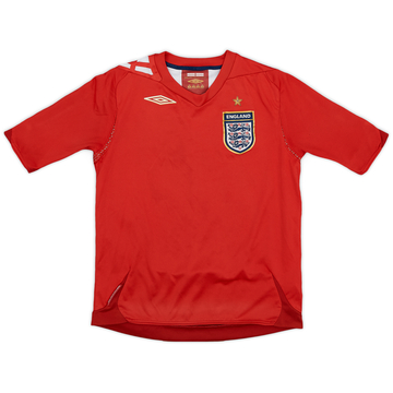 2006-08 England Away Shirt - 8/10 - (S.Boys)