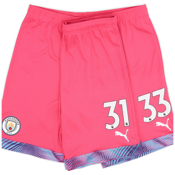 2019-20 Manchester City Player Issue GK Away Shorts # - 7/10 - (XL)