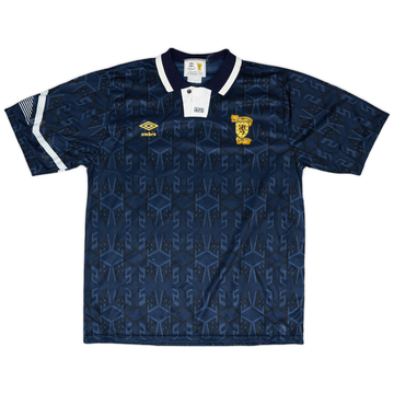 1991-94 Scotland Home Shirt - 6/10 - (XL)