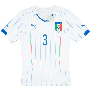 2014-15 Italy Player Issue Away Shirt #3 (XL)