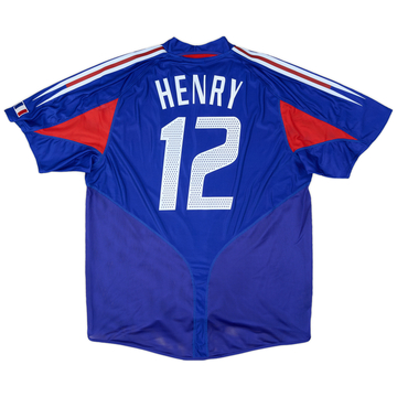 2004-06 France Home Shirt Henry #12 (L)