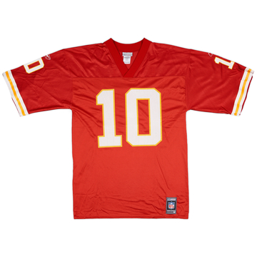 2001 Kansas City Chiefs Green #10 Reebok Home Jersey - 7/10 - (M)