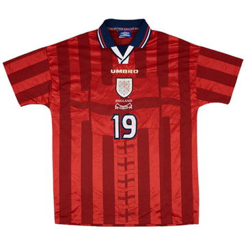 1997-99 England Youth Match Issue Away Shirt #19