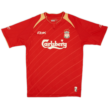 2005-06 Liverpool CL Home Shirt - 5/10 - (S)