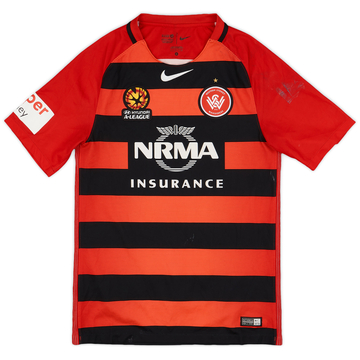 2016-17 Western Sydney Wanderers Home Shirt - 5/10 - (S)