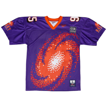 1995 Frankfurt Galaxy #95 Reebok Home Jersey - 9/10 - (L)