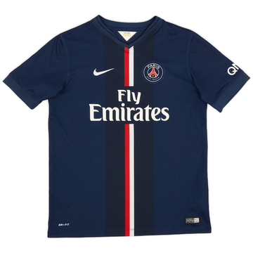 2014-15 Paris Saint-Germain Home Shirt - 8/10 - (XL.Boys)