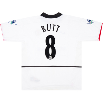 2002-03 Manchester United Match Issue Away Shirt Butt #8