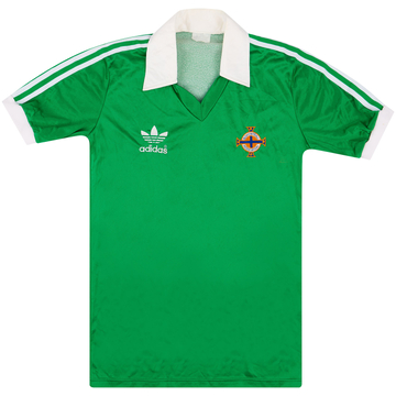 1980-82 Northern Ireland Youth Match Issue Home Shirt #6