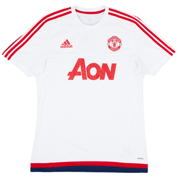 2015-16 Manchester United adidas Training Shirt - 9/10 - (L)