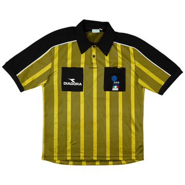 1990s Italy FIGC Diadora Referee Shirt - 9/10 - (L)