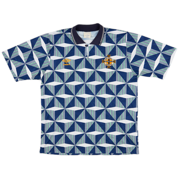 1990-92 Northern Ireland Away Shirt - 8/10 - (L)