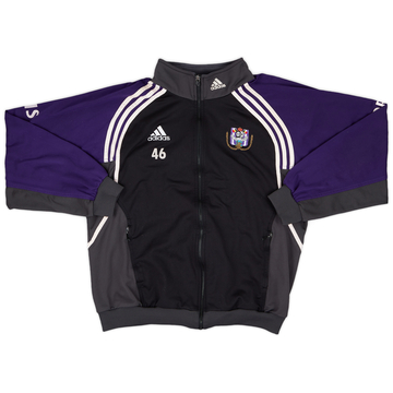 2000-01 Anderlecht Player Issue adidas Track Jacket #46 - 6/10 - (L)
