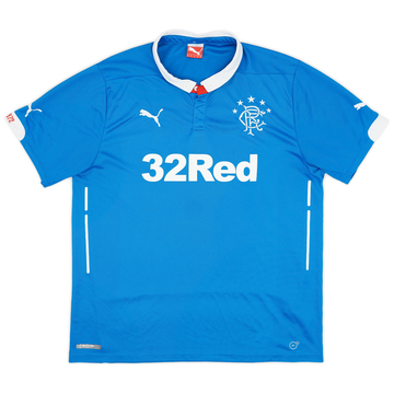 2014-15 Rangers Home Shirt - 6/10 - (XL)