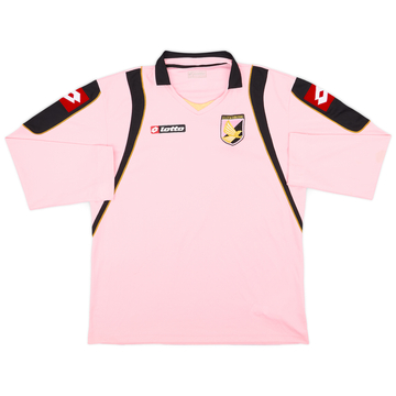2009-10 Palermo Home L/S Shirt - 8/10 - (XXL)