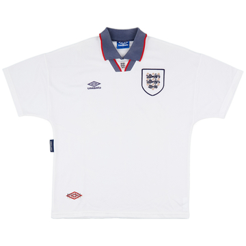 1993-95 England Home Shirt - 6/10 - (L)