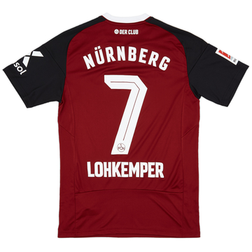 2022-23 Nurnberg Match Issue Home Shirt Lohkemper #7