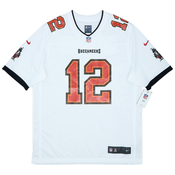2020-22 Tampa Bay Buccaneers Brady #12 Nike Game Away Jersey (L)