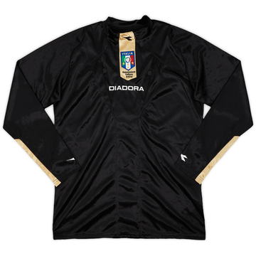 2007-09 Italy Diadora Referee L/S Shirt - 8/10 - (M)