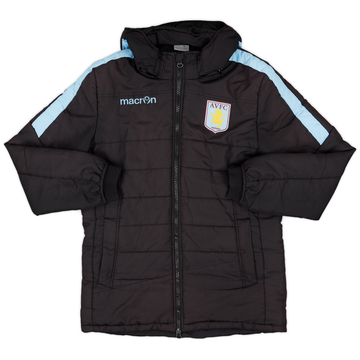 2013-14 Aston Villa Macron Padded Bench Coat - 6/10 - (M)